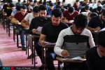 آزمون استخدامی آتش‌نشانی در قم برگزار شد